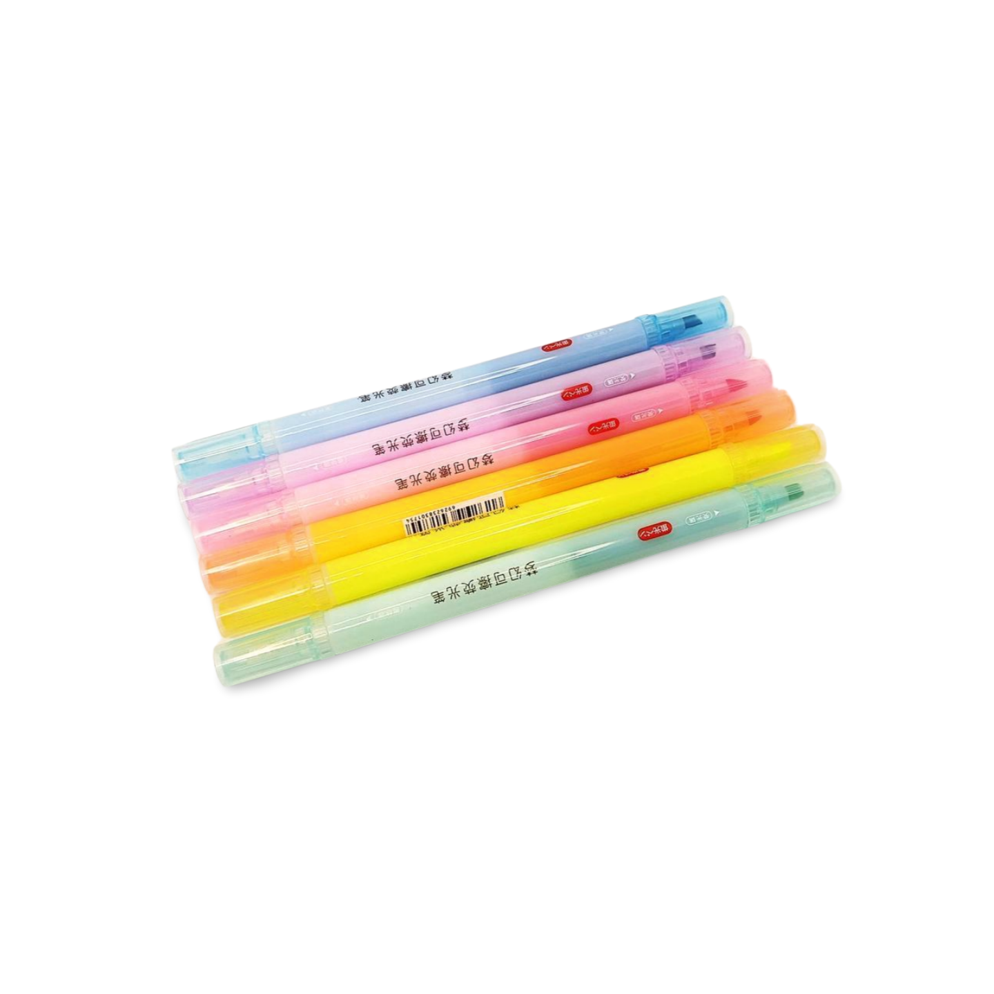 Double Headed Erasable highlighter (Pack of 6 Shades)