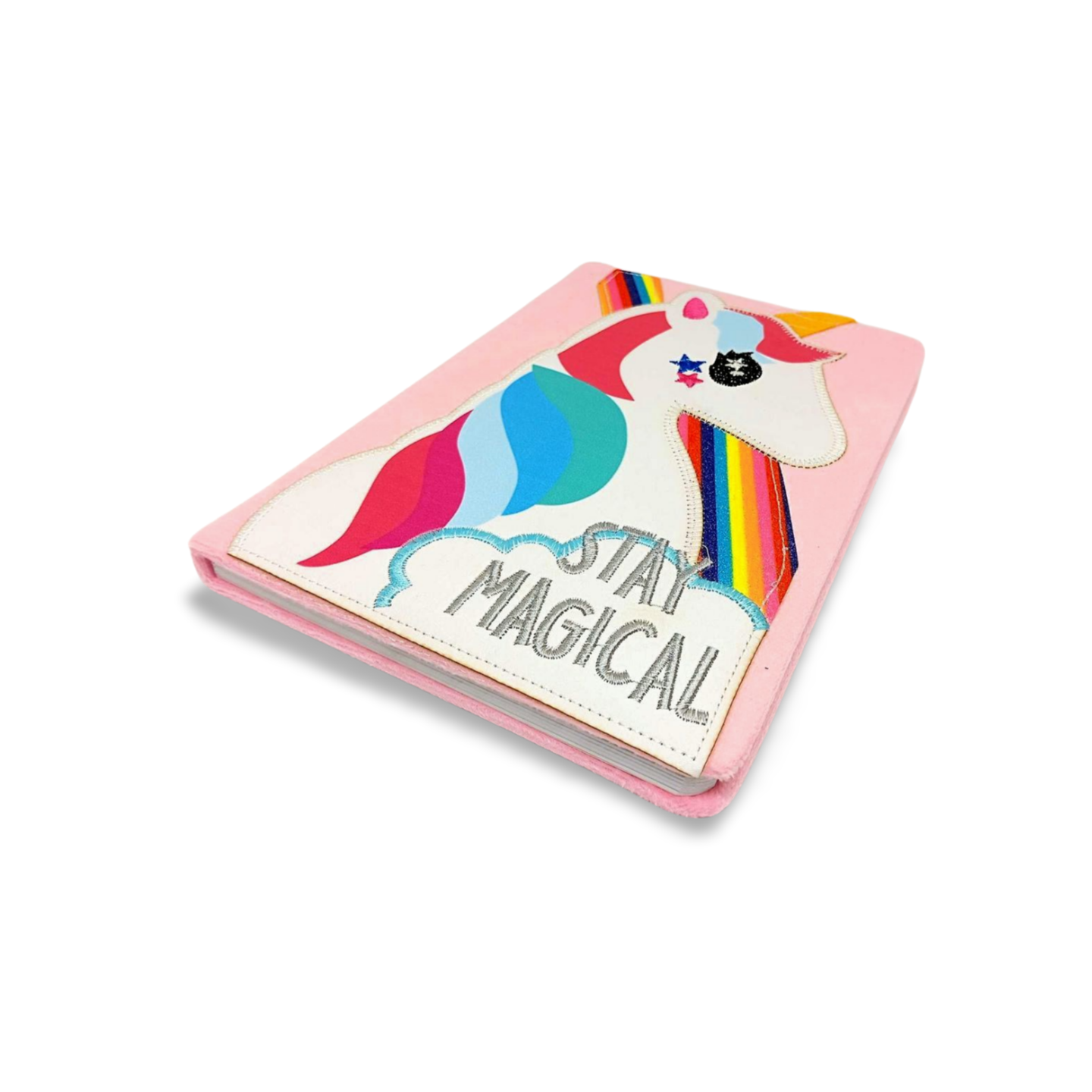 Cute Unicorn Stay Magical Diary Ruled Pages