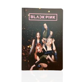 Black Pink Design A5 Diary – Single Line Ruled Pages