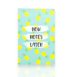 Cute Trendy Quote Design A5 Diary – Single Line Ruled Pages