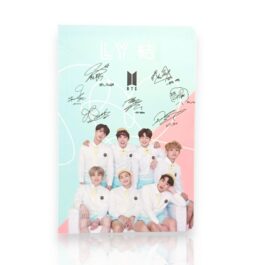 BTS Group Design A5 Diary – Single Line Ruled Pages