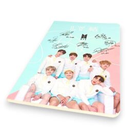 BTS Group Design A5 Diary – Single Line Ruled Pages