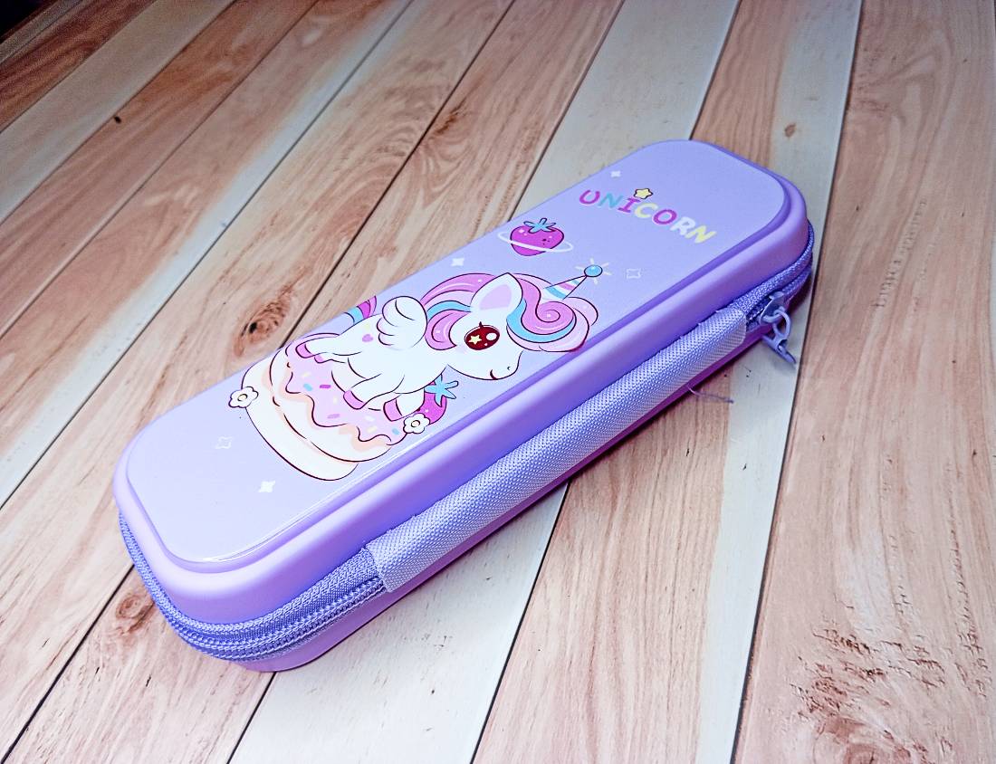 Unicorn Pencil Case purple 2