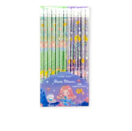 Pencil Set Glitter Mermaid 111240 3