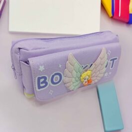 Pencil Pouch 3D Design – Double Zipper