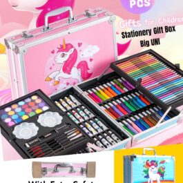 Unicorn Colour Set with 145 colour with Suitcase